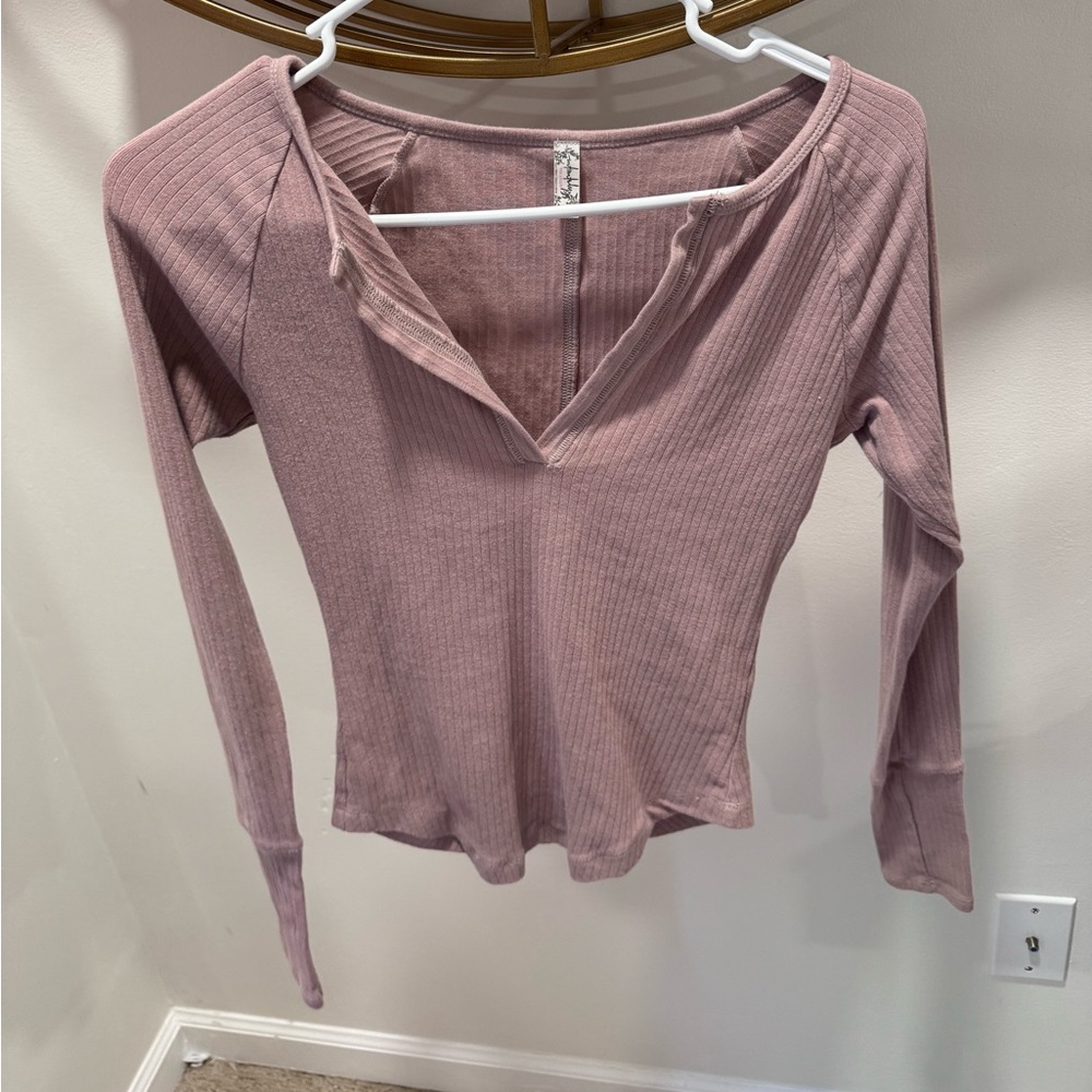 Free People Long Sleeve Shirt